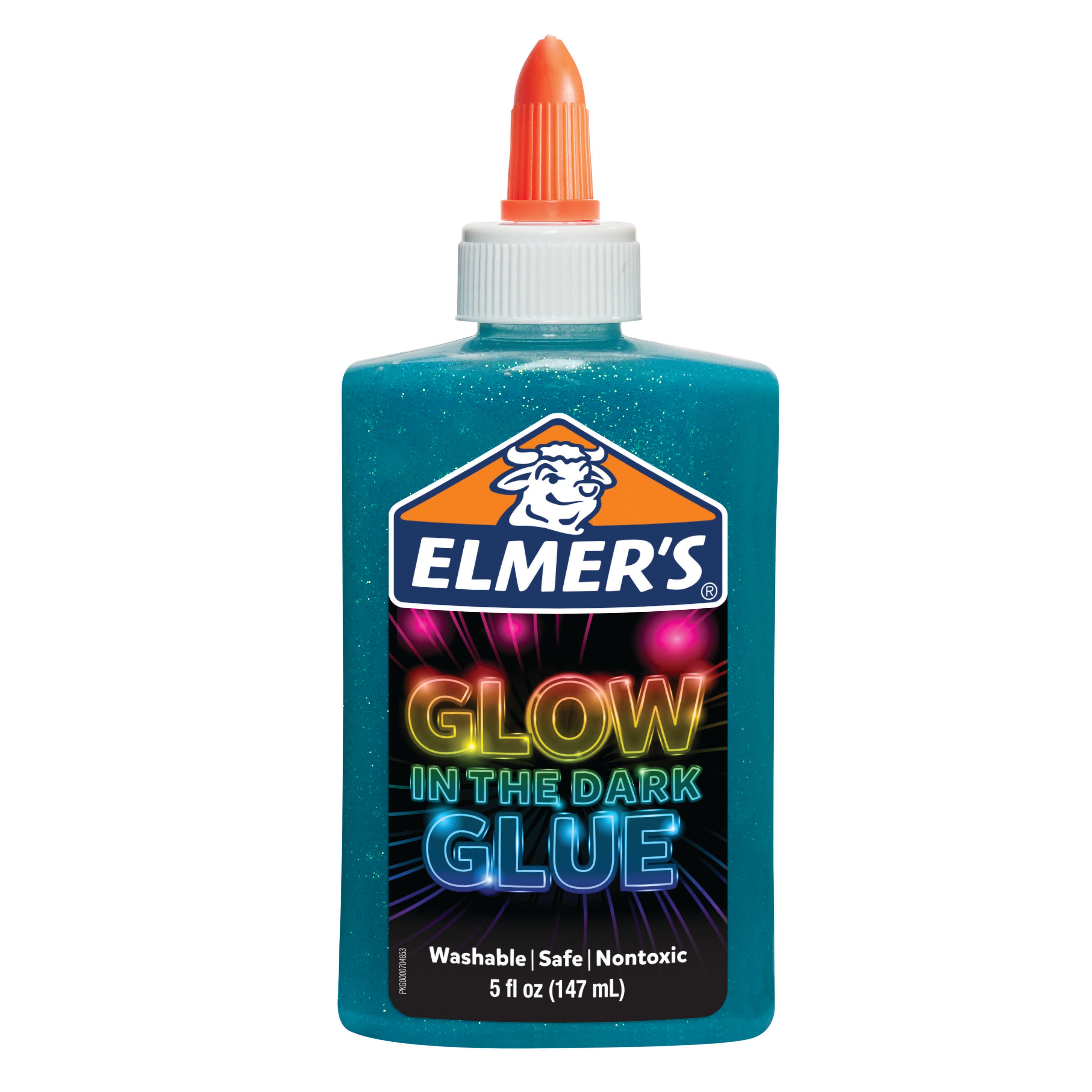 Elmer's Glow in the Dark Liquid Glue, 5 Ounces, Blue 2001192