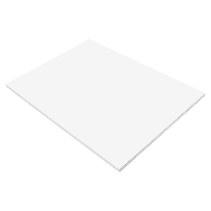 Prang Medium Weight Construction Paper, 18 x 24 Inches, Bright White, 50 Sheets