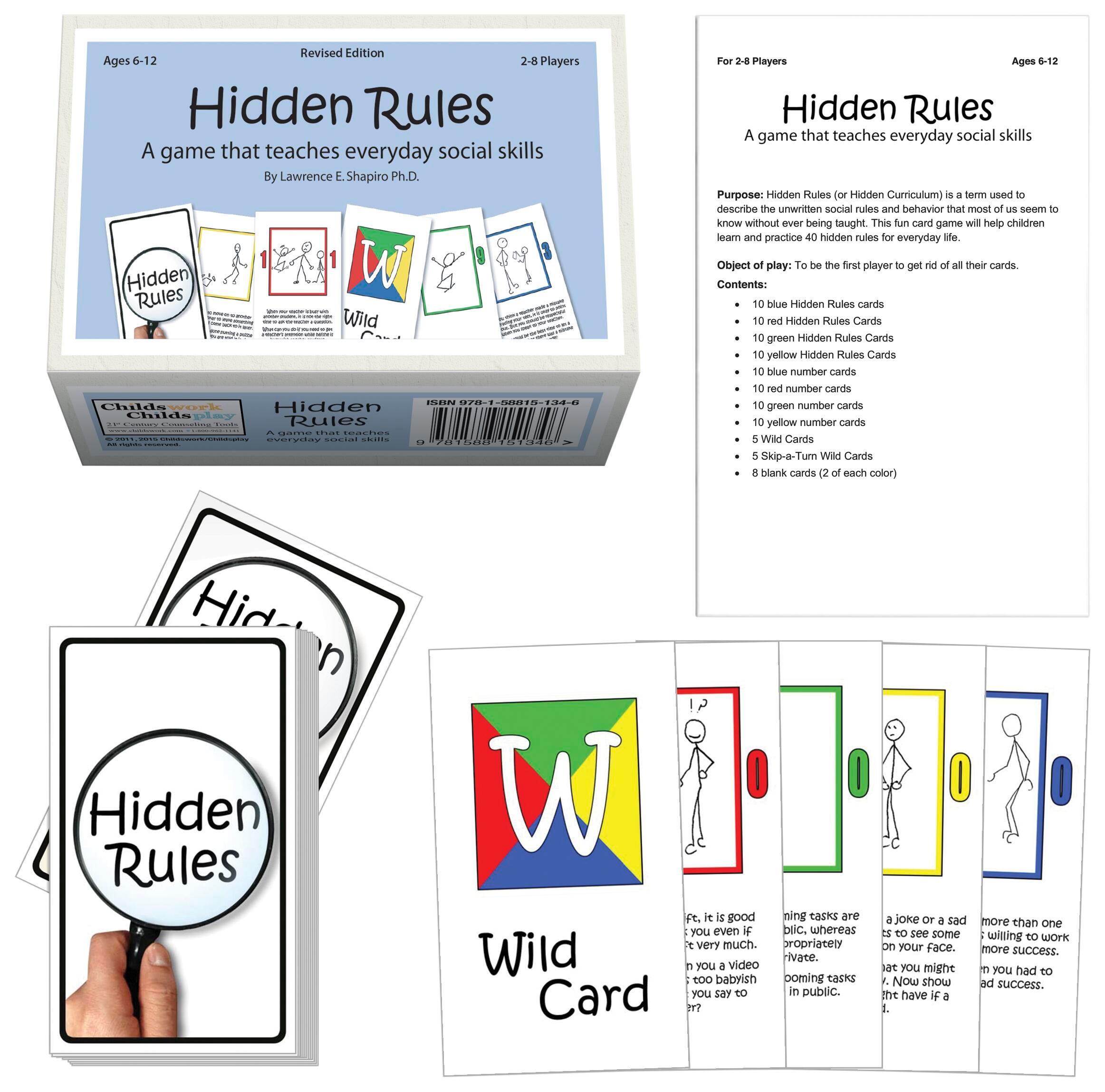Hidden Rules in Social Situations Card Game 2214670