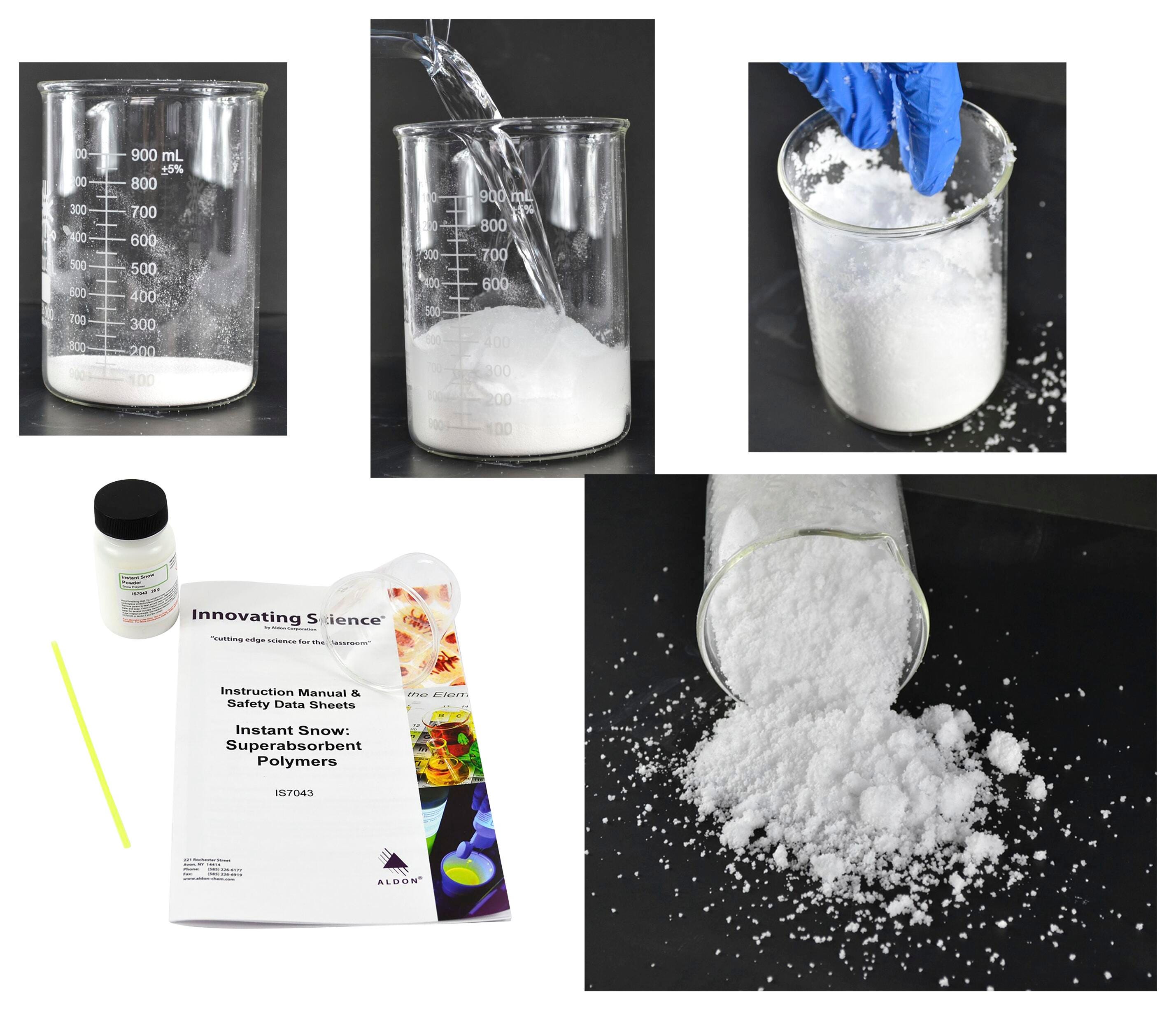 Image for Innovating Science Snow Polymer Demonstration from School Specialty