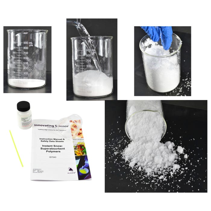 Innovating Science Snow Polymer Demonstration