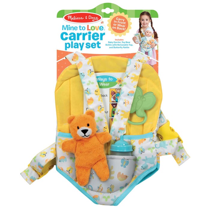 Melissa & Doug Mine to Love Carrier Play Set