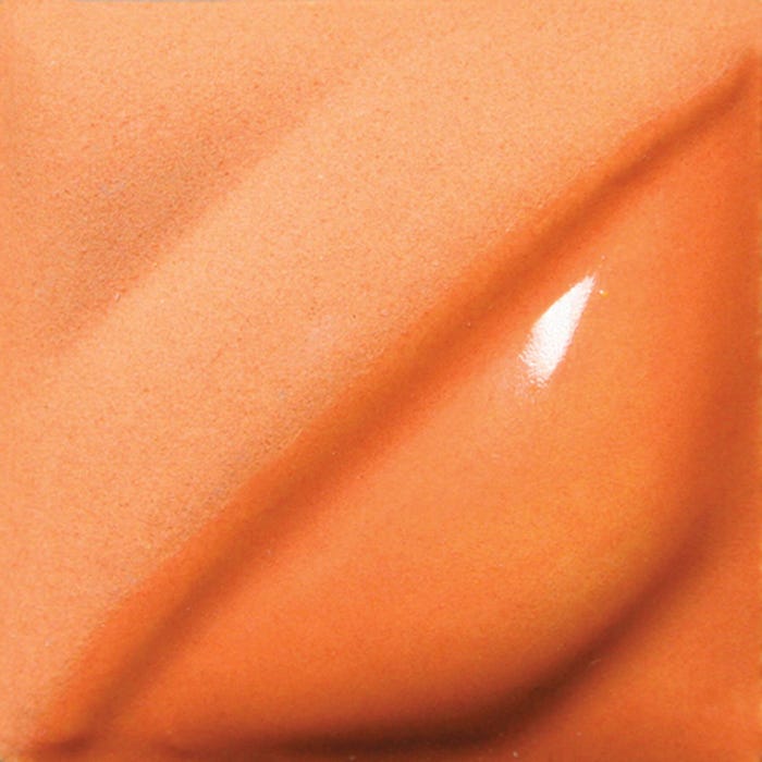 AMACO Velvet Underglaze, V-384 Real Orange, Opaque, Pint