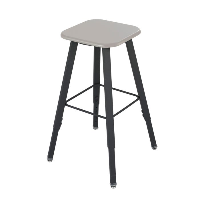 AlphaBetter Adjustable Height Stool, 13X13 Inch Seat, 21-1/2 to 35 Inch Adjustabel Height