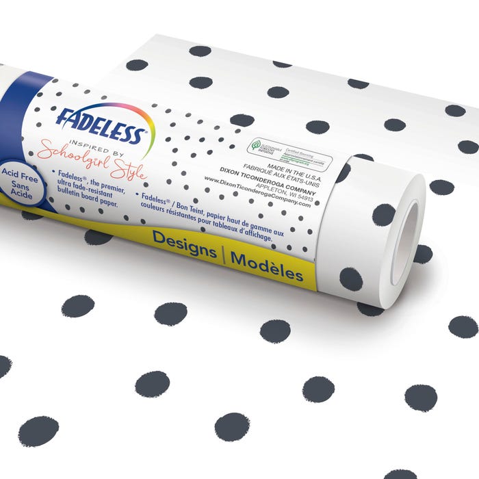 Fadeless Designs Paper Roll, Painted Dot, 48 Inches x 12 Feet