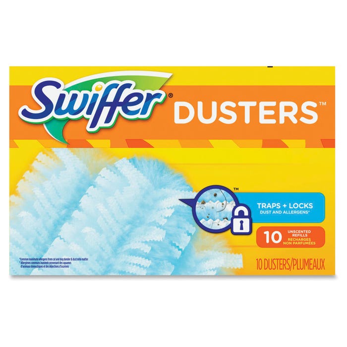 Swiffer Unscented Dusters Refills, Blue, Pack of 10