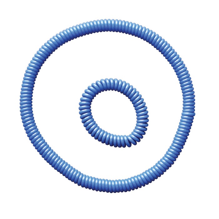 Abilitations Chewlery Chewable Jewelry, Blue, Set of 2