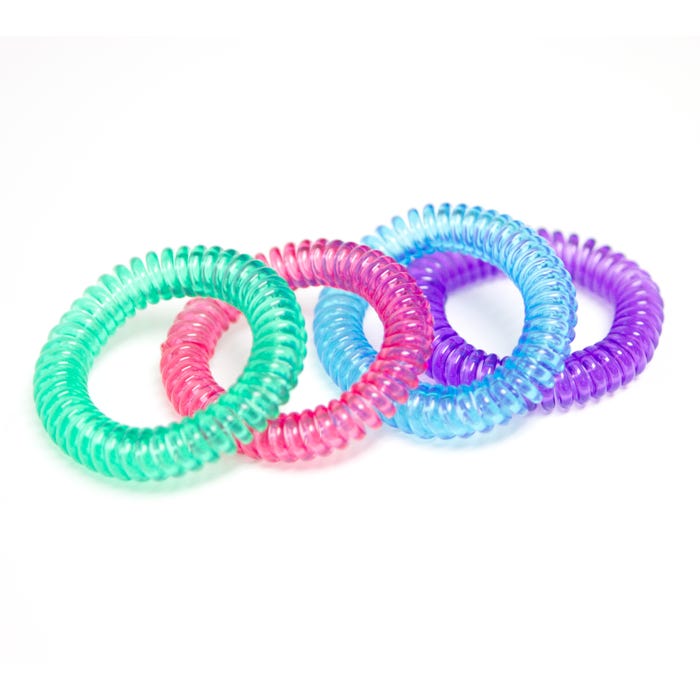 Abilitations Chewlery Bracelet Set, Pastel Colors, Set of 4