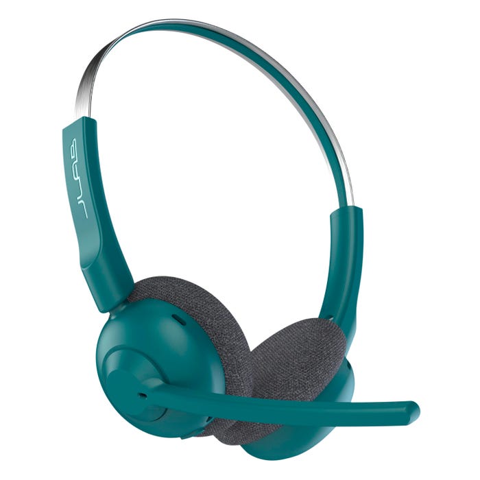 JLAB GO Work Pop Wireless On-Ear Headset, Teal
