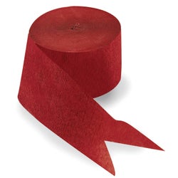 Fun Express Red Crepe Paper Streamer