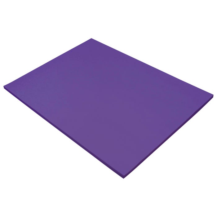 Tru-Ray Sulphite Construction Paper, 18 x 24 Inches, Purple, 50 Sheets