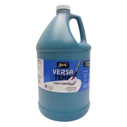 Sax Versatemp Heavy-Bodied Tempera Paint, 1 Gallon, Turquoise 1440716