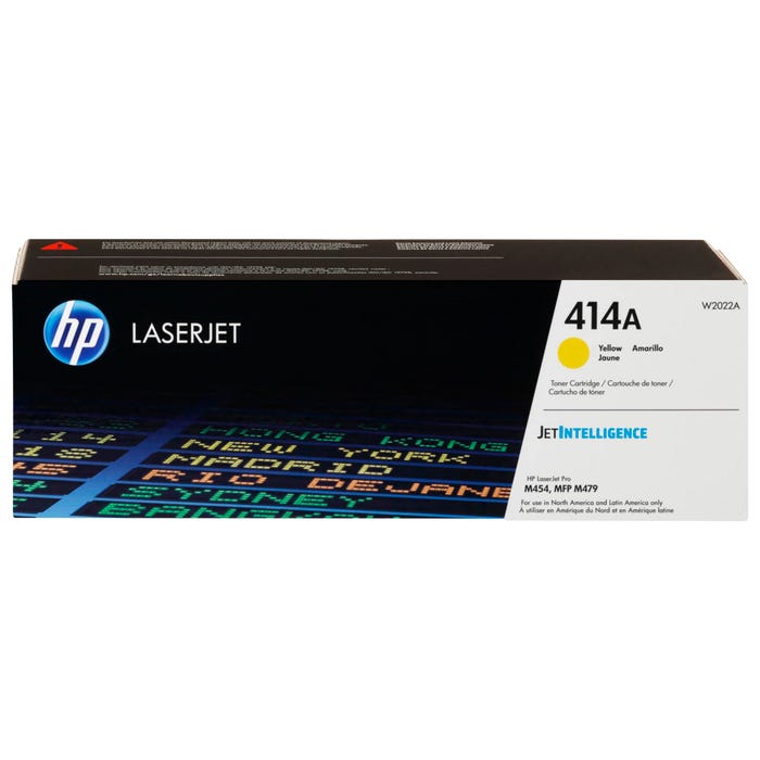 HP 414A Ink Cartridge, W2022A, Yellow