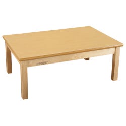 Childcraft Wood Table, Laminate Top, Rectangle, 36 x 24 x 26 Inches
