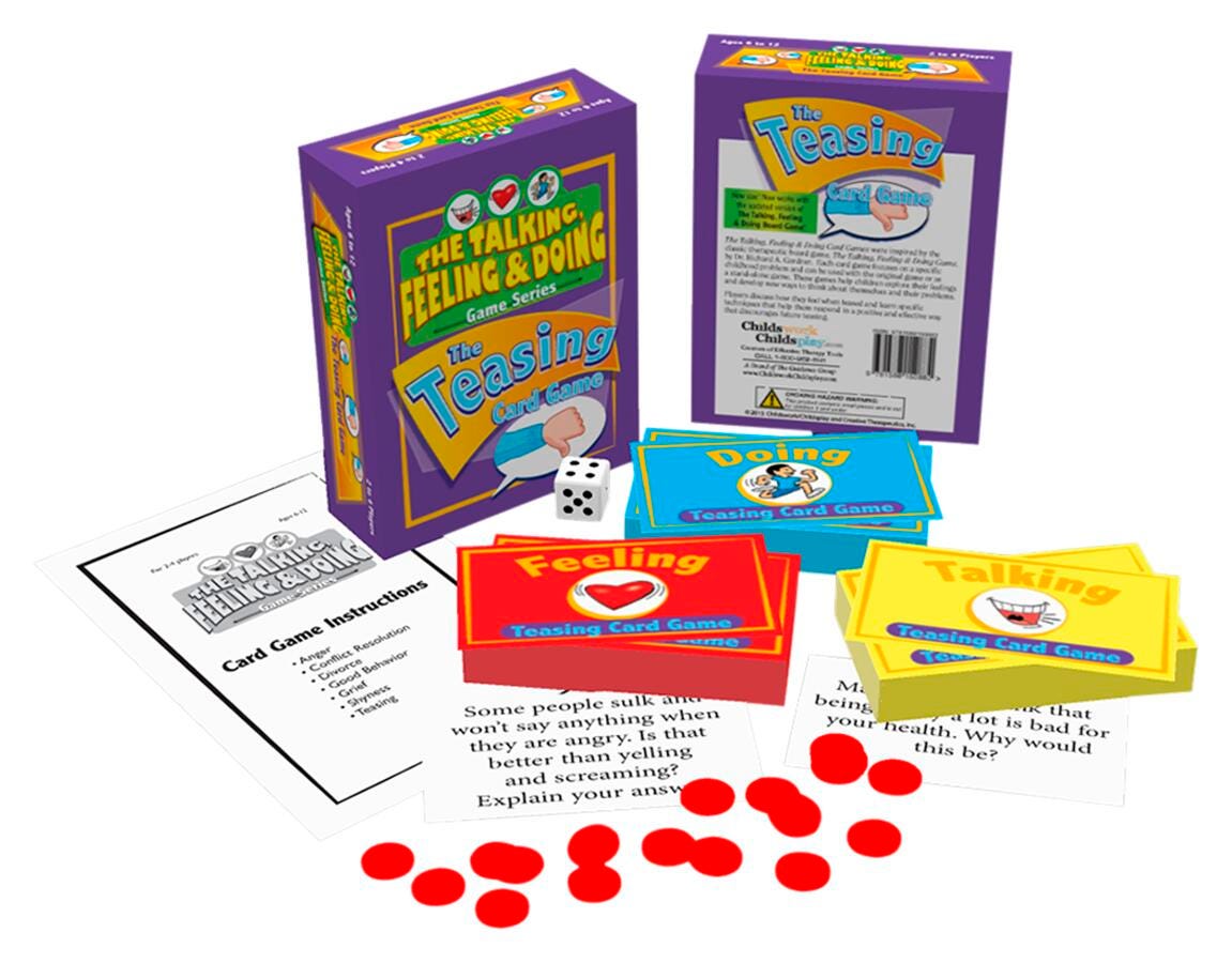 The Talking, Feeling & Doing Teasing Card Game 2214675