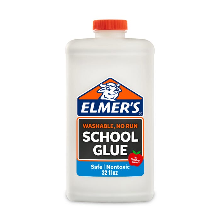 Elmer's Liquid School Glue, Quart, White