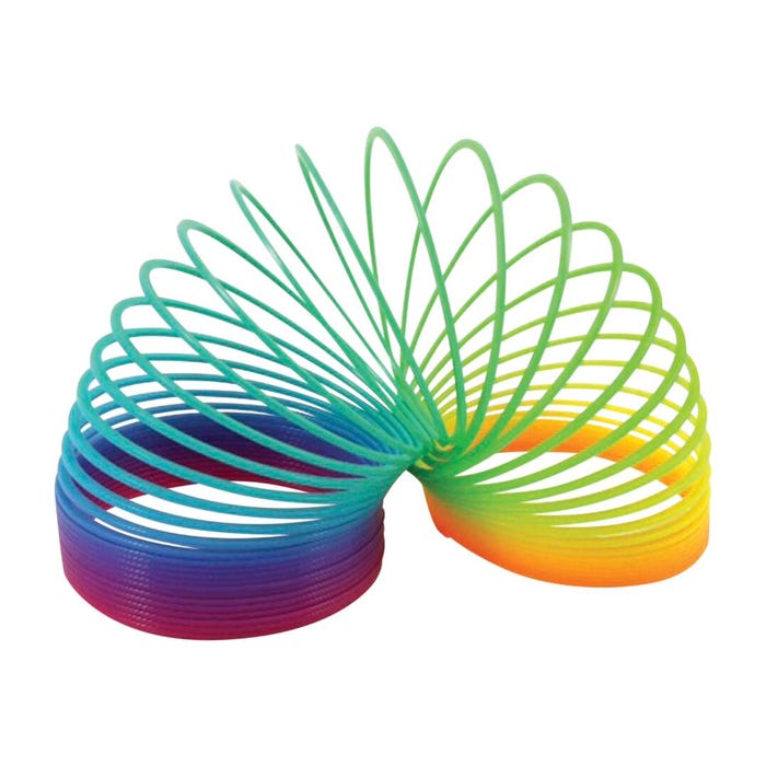 Frey Scientific Small Plastic Slinky Spring, 2 Inch Diameter, 70 Inches Length