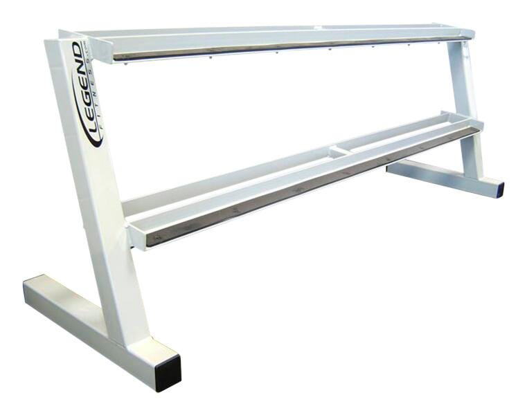 Legend Fitness Two-Tier Hex Head Dumbbell Rack, Long 4001218