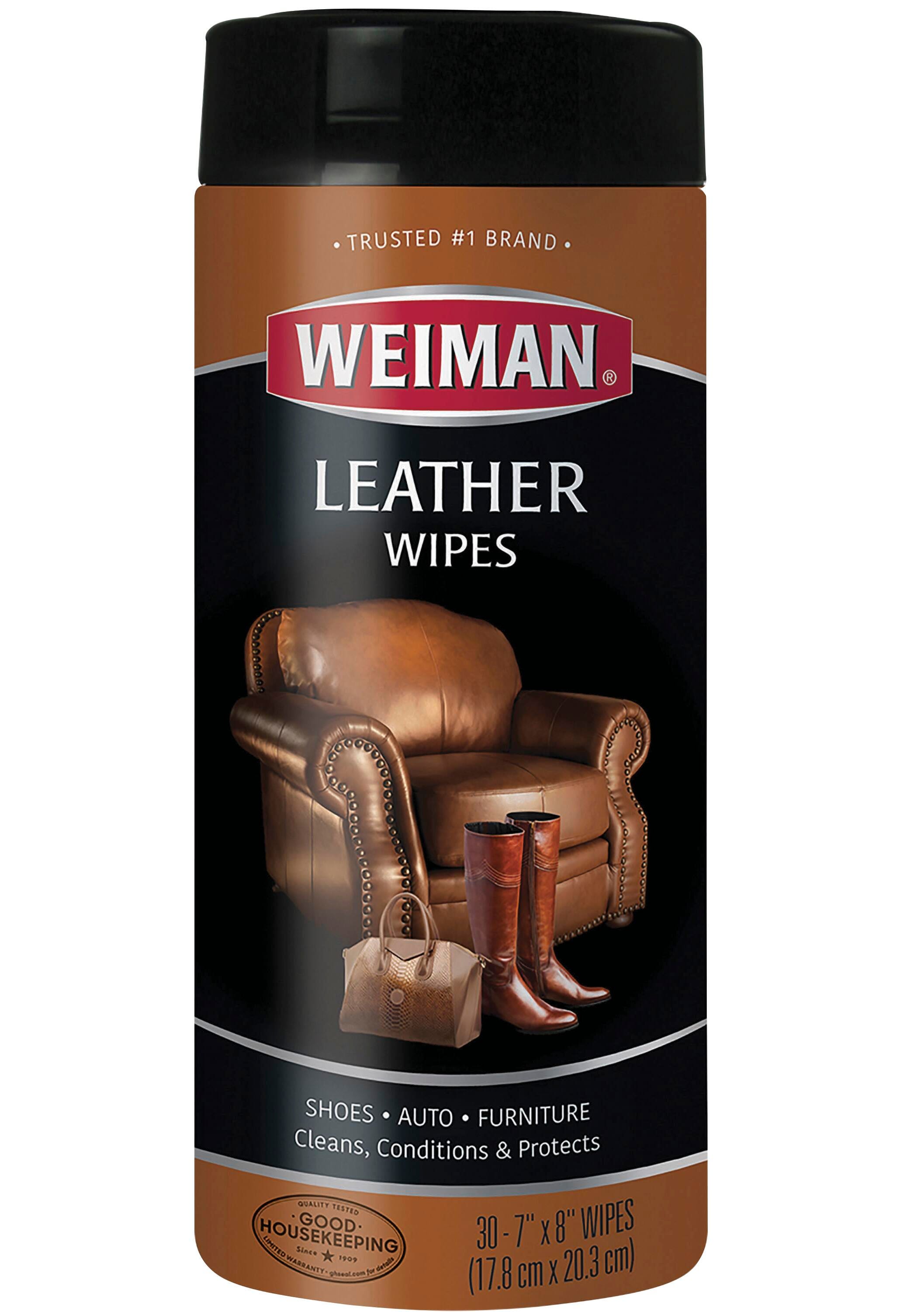 Image for Weiman Products Leather Wipes, Case of 4 from School Specialty
