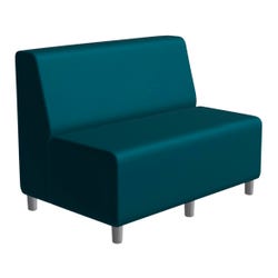 Image for Classroom Select Soft Seating NeoLounge Armless Loveseat, 45 x 31 x 35 Inches from School Specialty