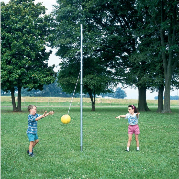 Kelpro In-Ground Tetherball Pole, 12 Feet x 1-1/2 Inches, Steel