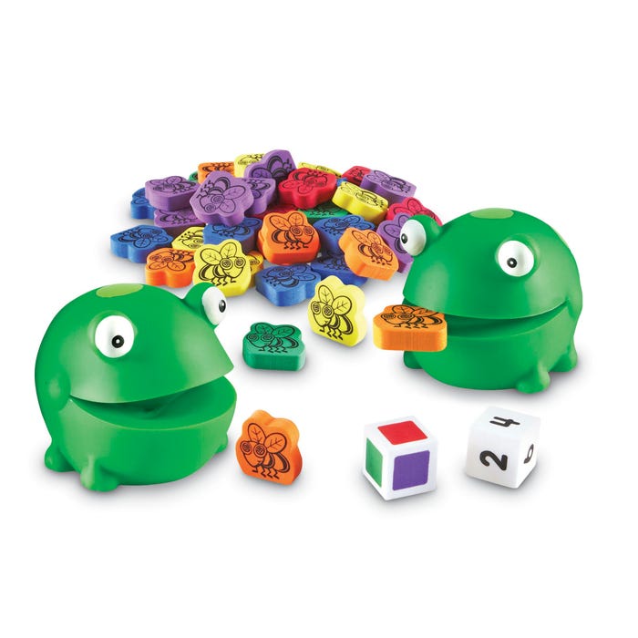 Learning Resources Froggy Feeding Fun Game, Set of 64