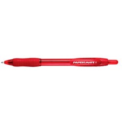 Paper Mate Profile Retractable Ballpoint Pens, Bold Point, 1.4 mm, Red, Pack of 12 081490