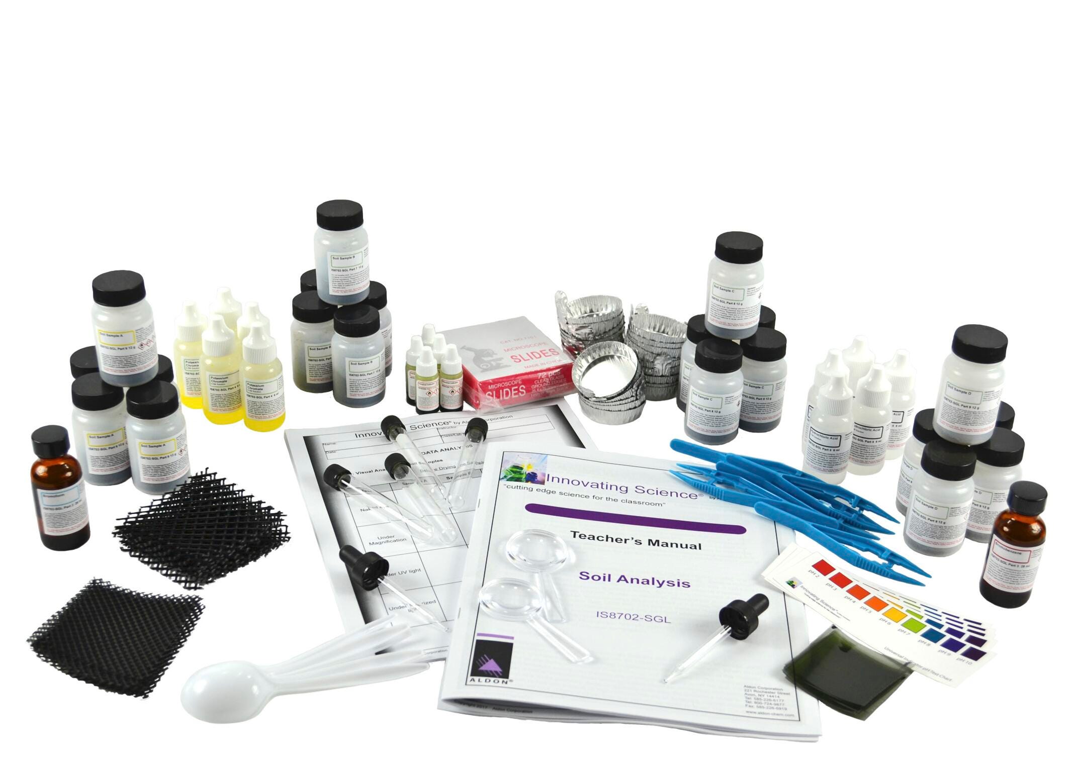 Image for Innovating Science Soil Analysis Earth Science, Small Group Learning from School Specialty