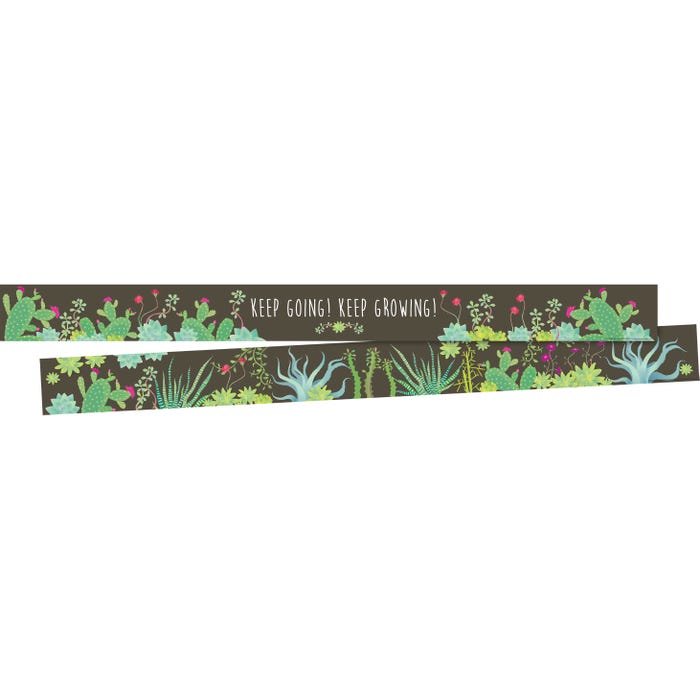 Barker Creek Prickles Double-Sided Decorative Border, 35 Feet