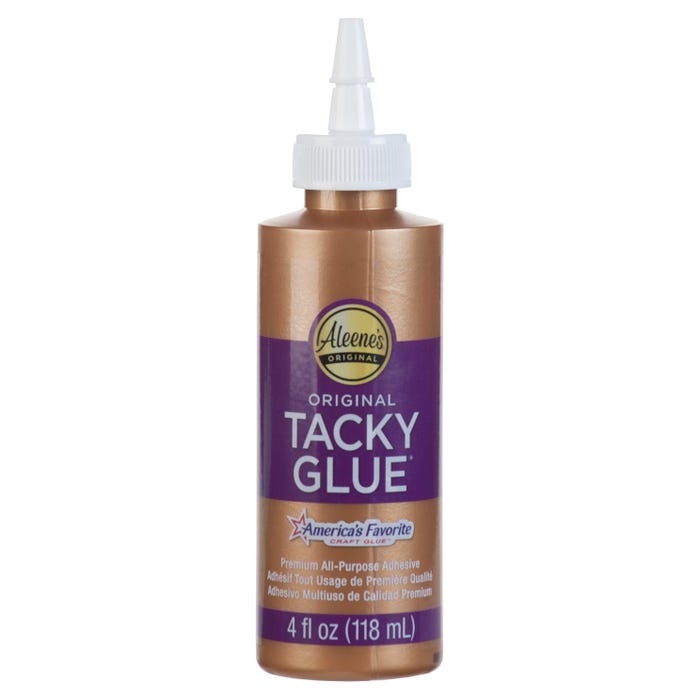 Aleene's Original Tacky Glue, 4 Ounces, Dries Clear