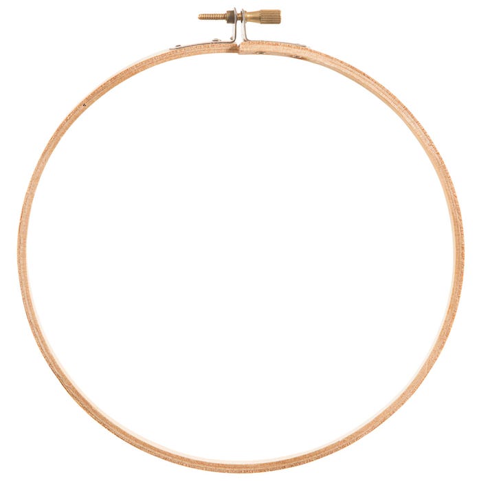 Silver Lead Embroidery Hoop, 6 Inches