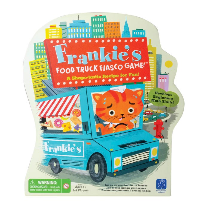 Educational Insights Frankie's Food Truck Fiasco Game