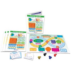 Image for NewPath Learning Fraction Concepts Learning Center Game, Grades 3 to 5 from School Specialty