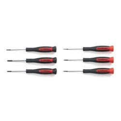 Gearwrench 6-Piece Dual Material Mini Slotted/Phillips Tip Screwdriver Set, Set of 6