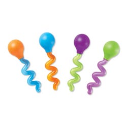 Learning Resources Twisty Droppers, Set of 4 1435397