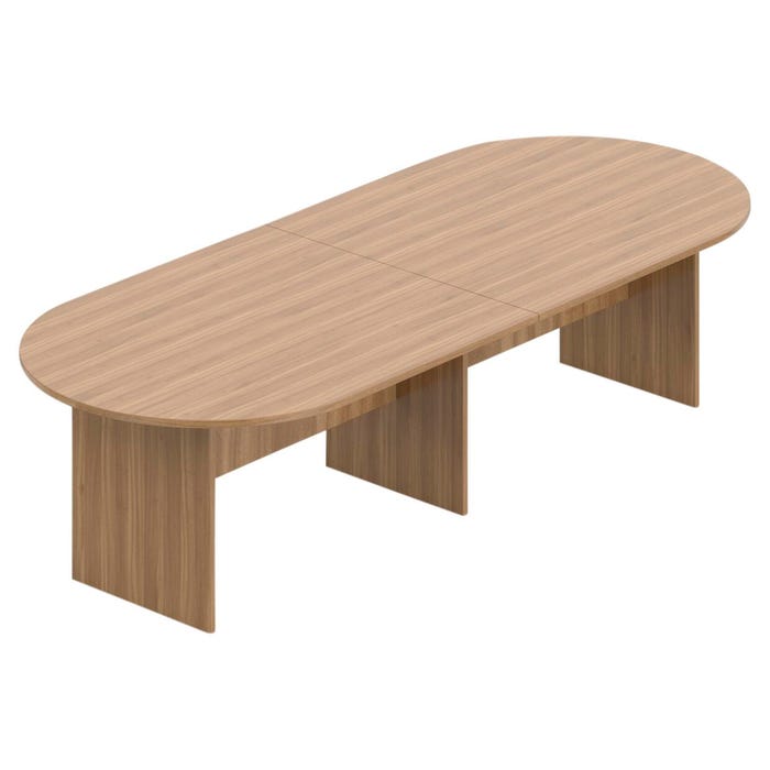 Offices To Go Laminate Conference Table with Slab Base