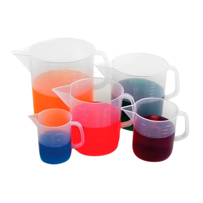 United Scientific Short Form Beakers with Handles, 5000 mL