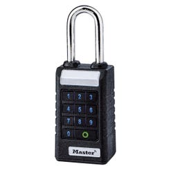 Master Lock Bluetooth® Proseries® Outdoor Padlock, 2-3/8 Inches, Black 2150129