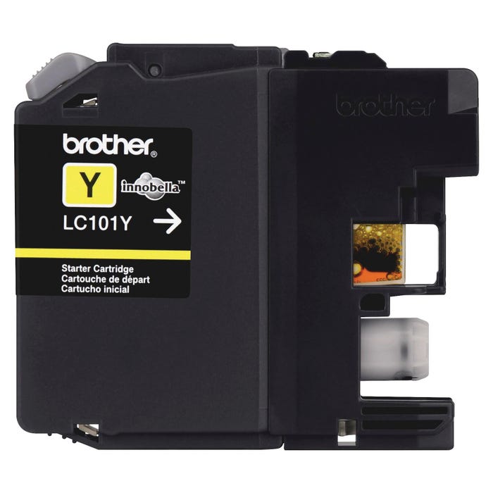 Brother Ink Toner Cartridge, LC101Y, Yellow
