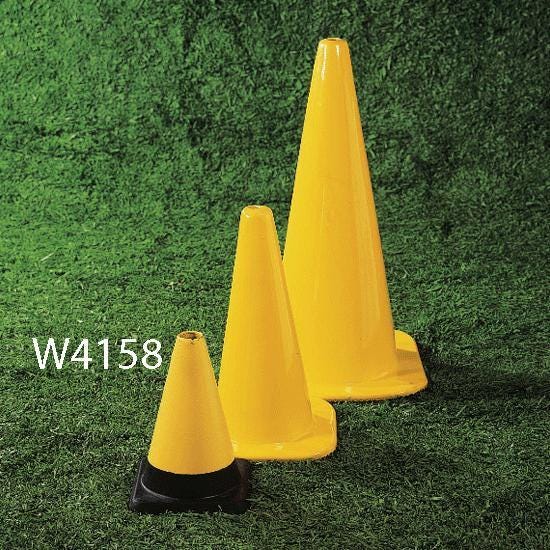 Image for FlagHouse Extra Sturdy Marker Cone, 12 Inches, Yellow from School Specialty