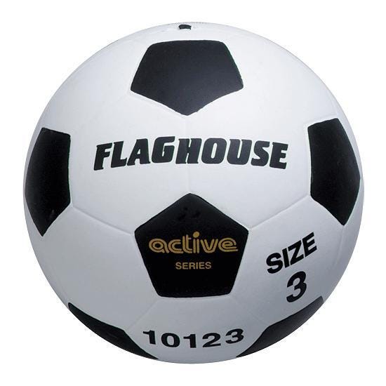 FlagHouse Active Series Rubber Soccer Ball, Size 3 2120681