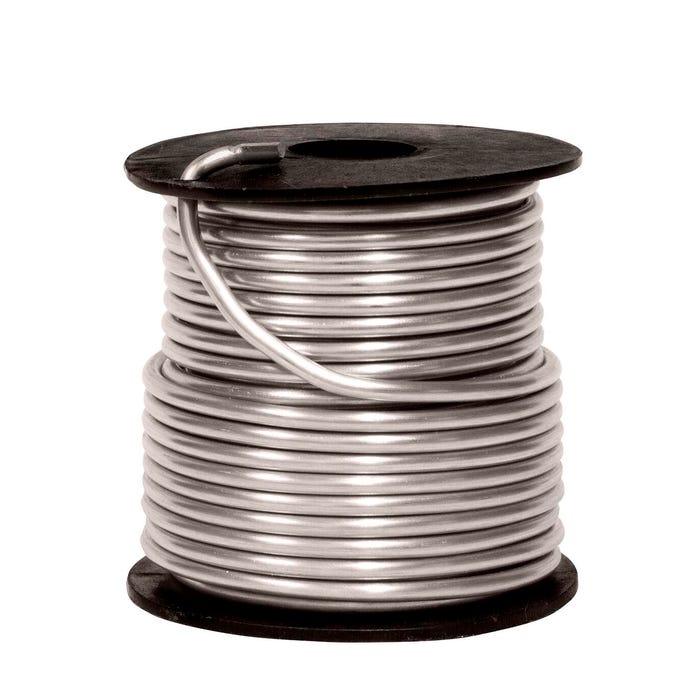 Jack Richeson Armature Wire, 1/8 Inch x 50 Feet, Aluminum