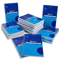 Hammond & Stephens Undated Weekly Student Planner, 7 x 11 Inches, 96 Sheets/192 pages, Pack of 30