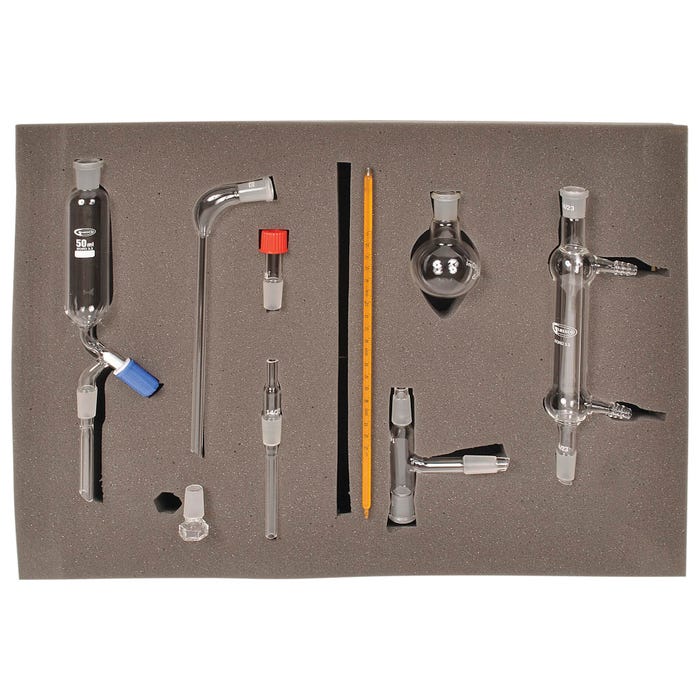Frey Scientific Organic Chemistry Glassware Kit, Set of 9