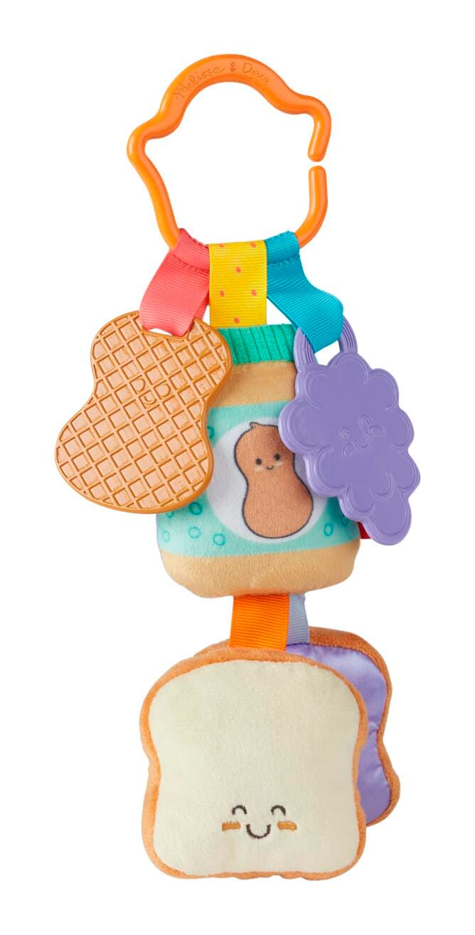 Melissa & Doug PB&J Take-Along Toy, 6 Pieces, Item Number 2122205