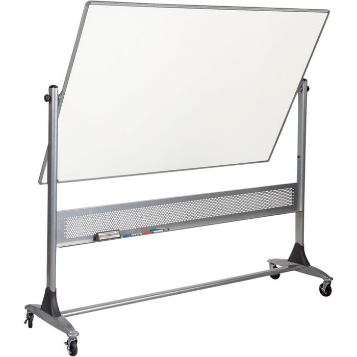 MooreCo Platinum Reversible Dura-Rite Markerboard, 4 x 8 Feet