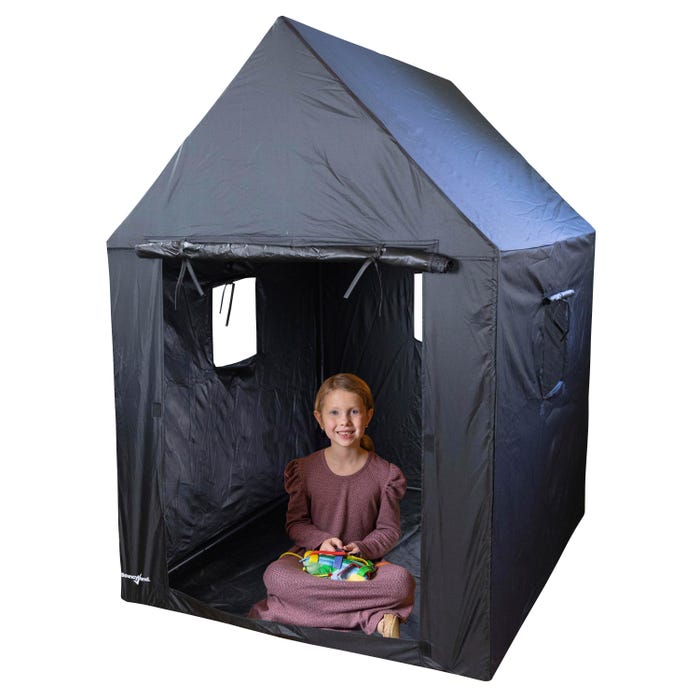 Bouncyband Indoor Framed Sensory Dark Den, 39 x 46 x 57 Inches