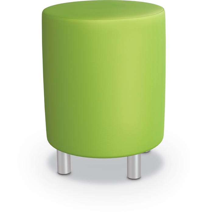 MooreCo Round Stool with Legs, 18 x 18 x 20 Inches