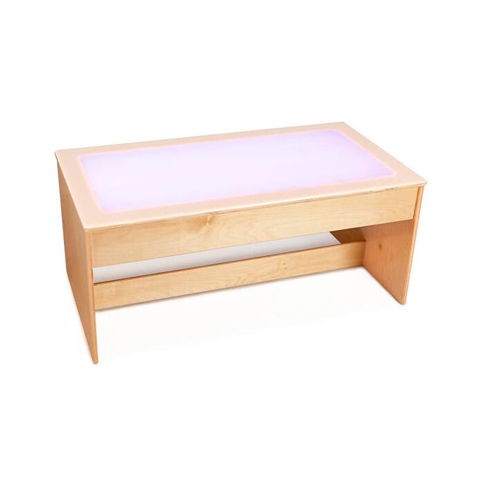 Jonti-Craft Large Light Table, 42-1/2 x 22-1/2 x 18-1/2 Inches, Multicolored