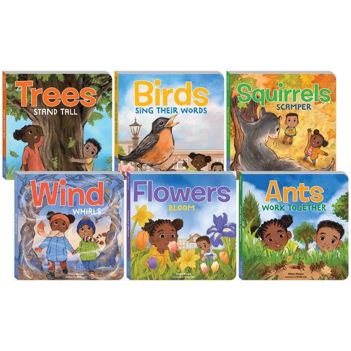 Free Spirit Outside Our Window Board Book Series, Set of 6